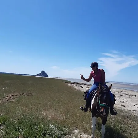 5 Places -mont Saint-michel- La Taniere Le Jersey * Moidrey